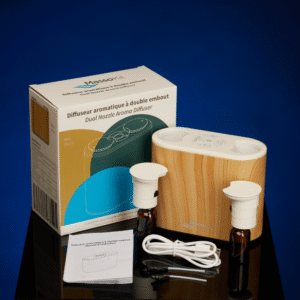 Double-ended aroma diffuser